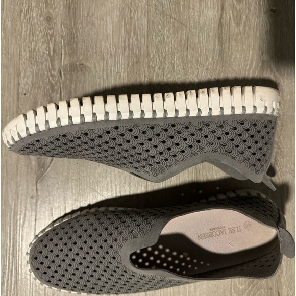 Ilse Jacobsen Tulip 139 Shoe 40 Gray Perforated - Picture 3 of 8